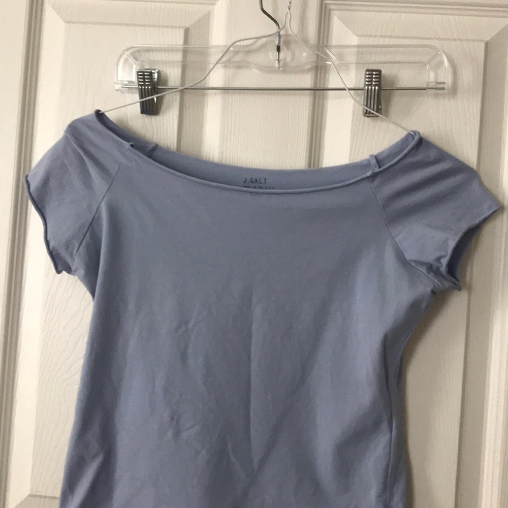 brandy melville blue rin top